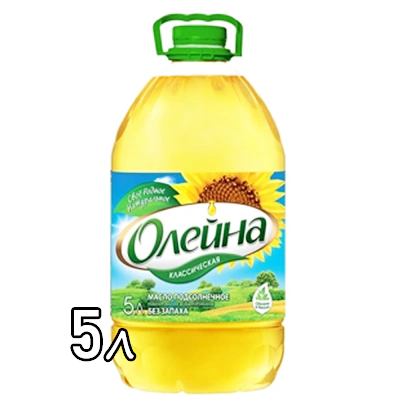 Масло подсолнечное Олейна рафинированное
