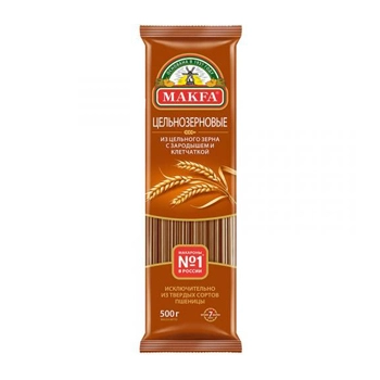 Макаронные изделия Makfa спагетти цельнозерновые