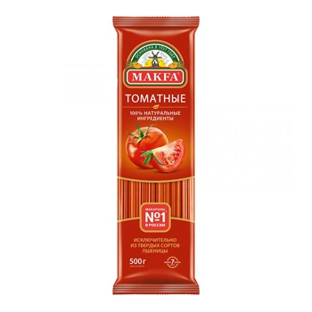 Макаронные изделия Makfa спагетти томатные