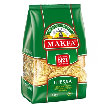 Макаронные изделия Makfa гнезда тальятелле