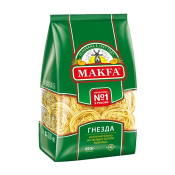 Макаронные изделия Makfa гнезда капеллини