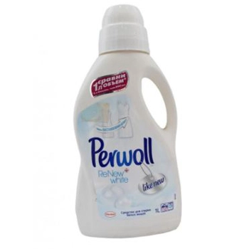 Гель для стирки Perwoll для белого белья
