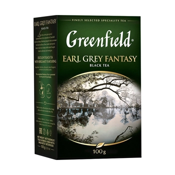 Черный чай Greenfield Earl Grey Fantasy листовой