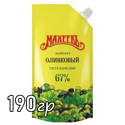 Майонез Махеевъ Оливковый 67%
