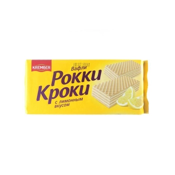 Вафли  Рокки Кроки лимон 280 гр.