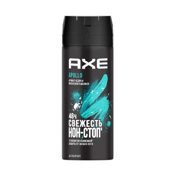 Axe APOLLO Кедр и Мускатный шалфей Дезодорант-спрей мужской 150 мл