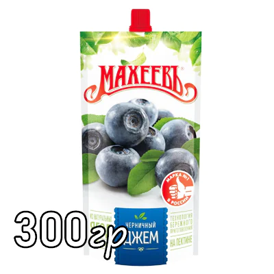 Махеевъ джем черничный, 300 г