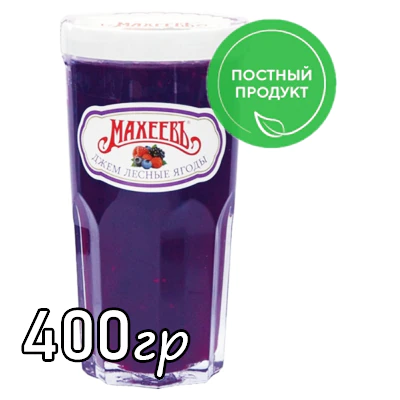 Джем Махеевъ из лесных ягод 400 г