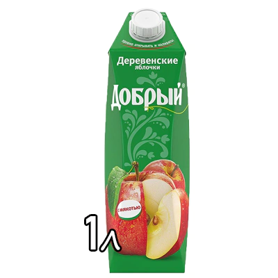 Сок Добрый деревенские яблочки