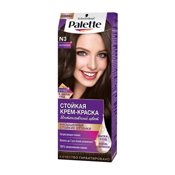 Краска для волос Palette N3 Каштановый