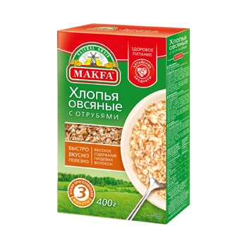 Хлопья пшеничные Makfa