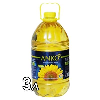 Масло подсолнечне ANKO 3л