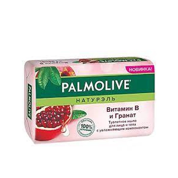 Мыло туалетное Palmolive Натурэль «Витамин B и гранат», для лица и тела, 150 г
