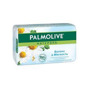 Мыло туалетное Palmolive Натурэль «Баланс и Мягкость», с экстрактом ромашки и витамином Е, 90 г