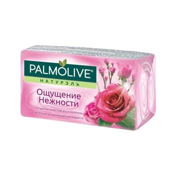 Palmolive Мыло Натурэль Ощущение нежности Роза и Молоко для рук и лица 90 г