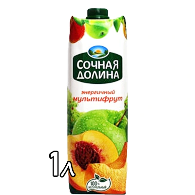 Сок Сочная Долина мультифрут