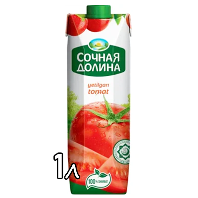 Сок Сочная Долина томат