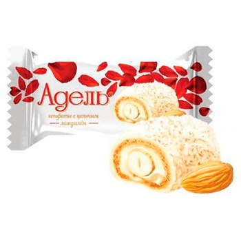 Конфеты Адель с цельным миндалем.