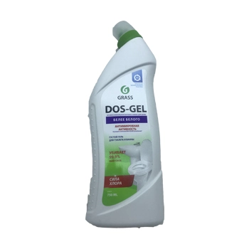 GRASS Чистящий гель для туалета и ванной комнаты "DOS-Gel" Professional 750 мл