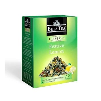 Зеленый чай Beta Tea festive lemon