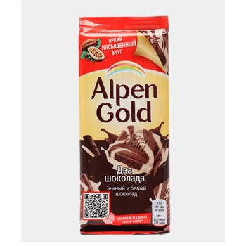 Шоколад Alpen Gold Два шоколада.
