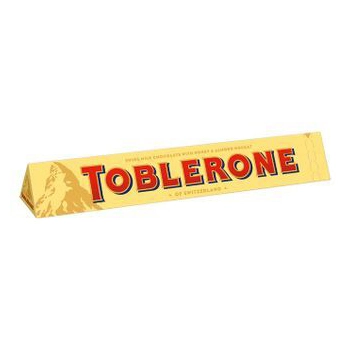 Шоколад TOBLERONE молочный.