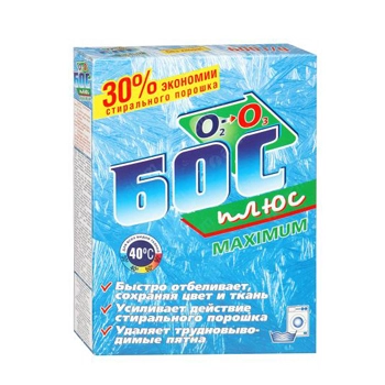 ОТБЕЛИВАЮЩИЙ ПОРОШОК БОСС+ 600 ГР