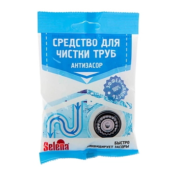 Средство для прочистки труб Selena 90 г антизасор
