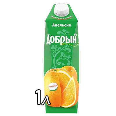 Сок Добрый апельсиновый нектар