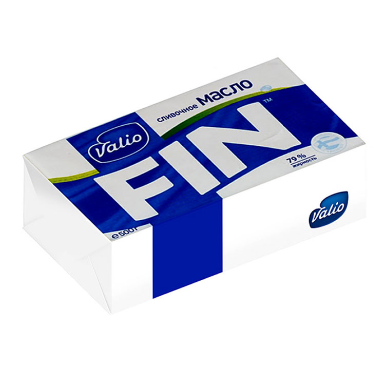 Масло сливочное Valio Fin 500гр
