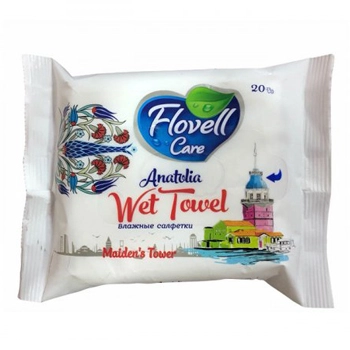 Влажные салфетки «Flovell Care» Anatolia 20шт