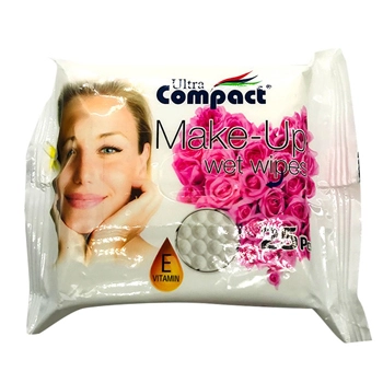 Влажные салфетки для снятия макияжа Ultra Compact Make Up