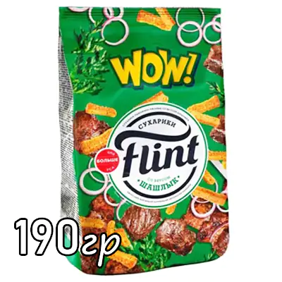 Сухарики Flint шашлык