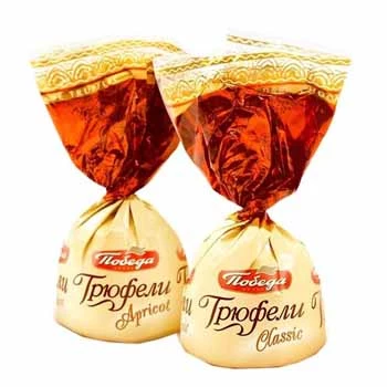 Конфеты  Трюфель Шоколадные Победа кг.