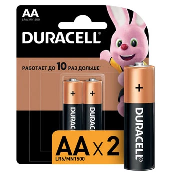 Батарейка Durasell AA 2шт