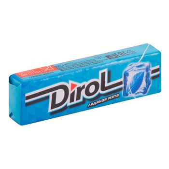 Жевательная резинка Dirol Ледяная мята.