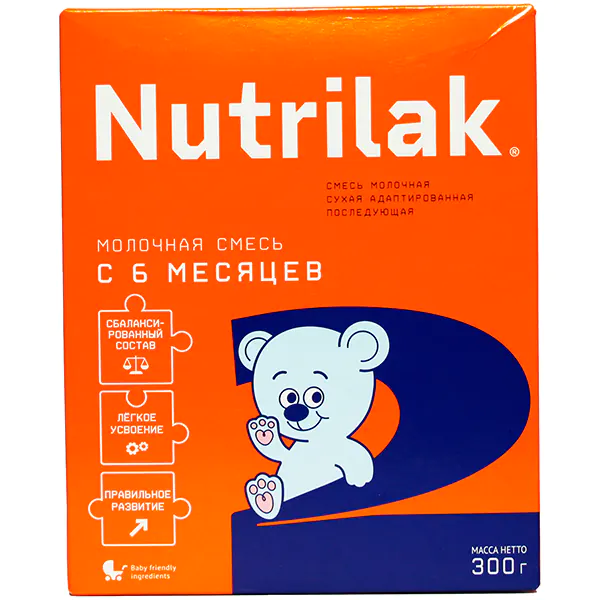 Смесь Nutrilak 2 300 гр