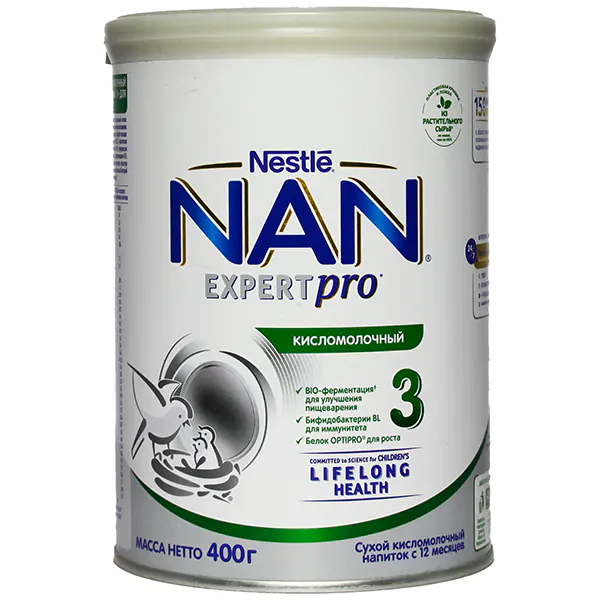 Смесь Nan № 3 400 гр