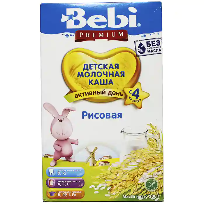 Каша Bebi Молочная Рисовая