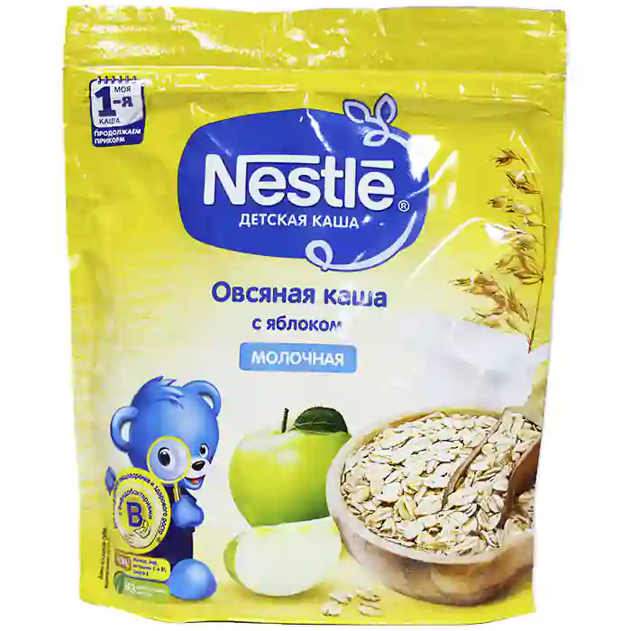 Каша Nestle Молочная Овсяная с Яблоком