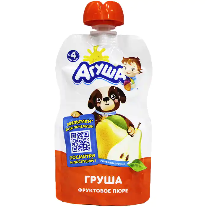 Пюре Агуша Груша