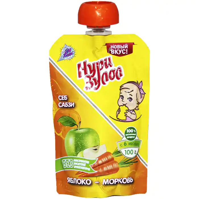 Пюре Нури Зулол Яблоко-Морковь