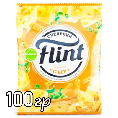 Сухарики Flint сыр