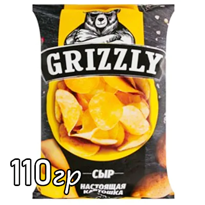 Чипсы Grizzly сыр
