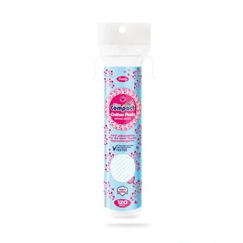 Ultra Compact Ватные диски из чистого хлопка 120 шт