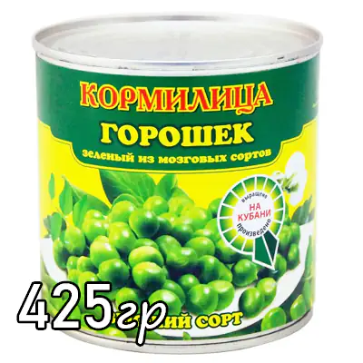 Маринованный  Зелёный горошек Кормилица