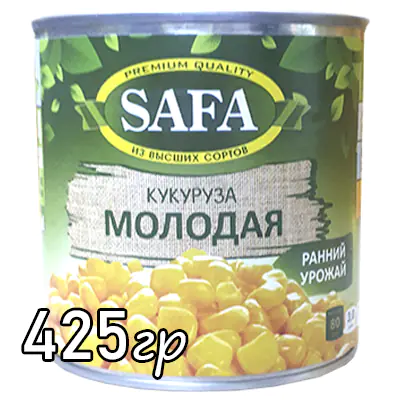 Маринованный Кукуруза молодая  Сафа