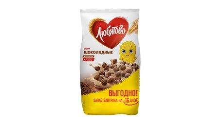 Готовый завтрак Любятова Шарики шок мяг\уп
