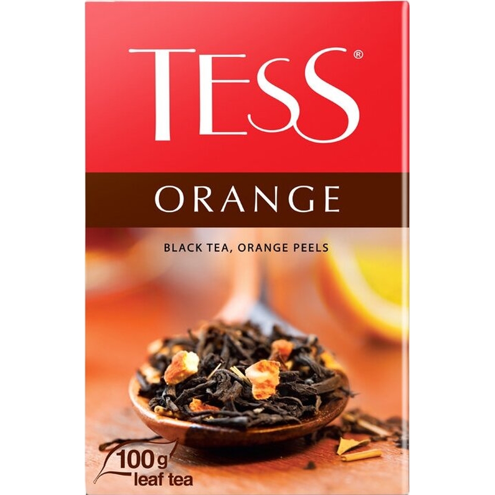 Чай Tess Черный Апельсин оранж