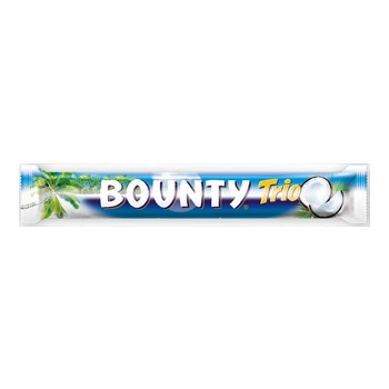 Шоколадный батончик Bounty Trio , 82,5 г